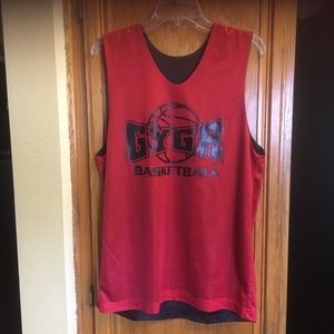 Men’s reversible basketball jersey